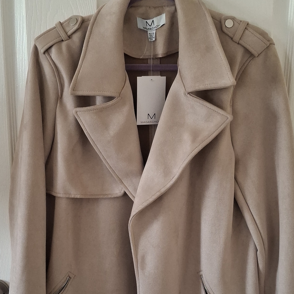Magaschoni Beige Trench Coat